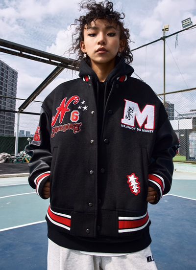 MEDM × NecessityFinery Baseball Jacket