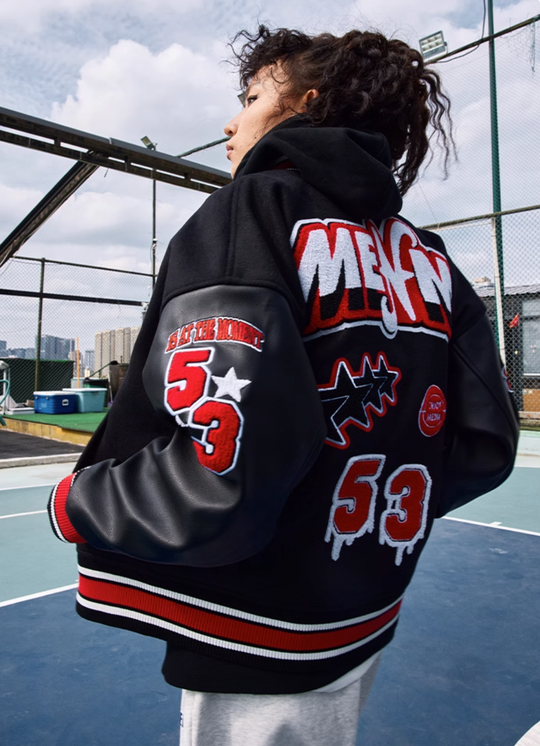 MEDM × NecessityFinery Baseball Jacket