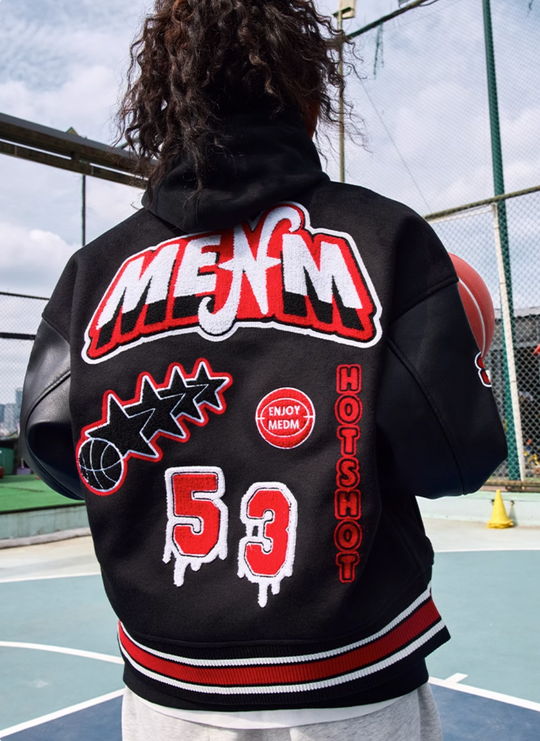 MEDM × NecessityFinery Baseball Jacket