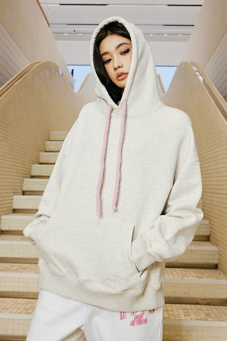 MEDM Embroidery Drawcord Hoodie