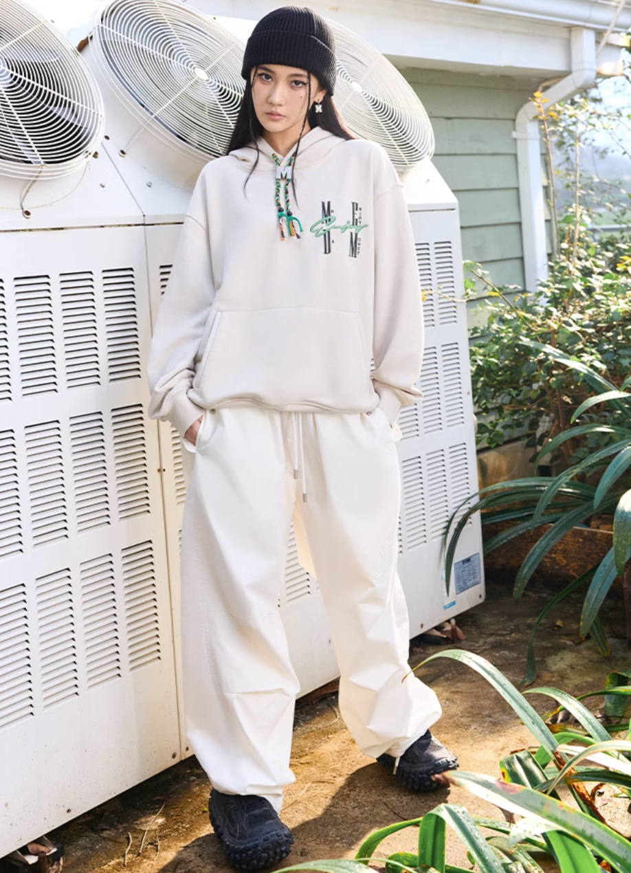 MEDM Cashew Flower Drawstring Hoodie