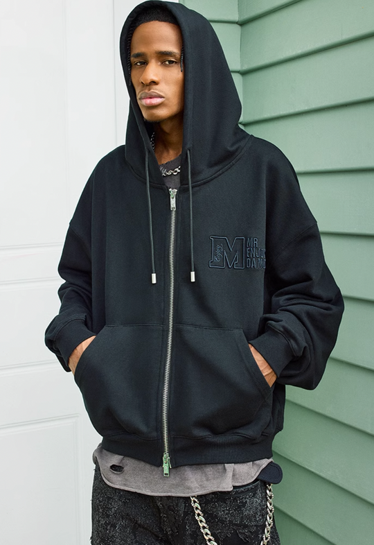 MEDM Double Zipper Hoodie