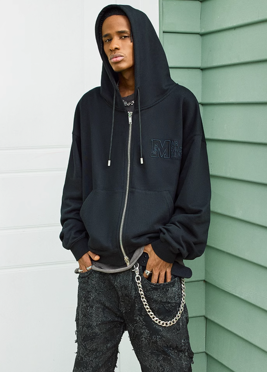 MEDM Double Zipper Hoodie
