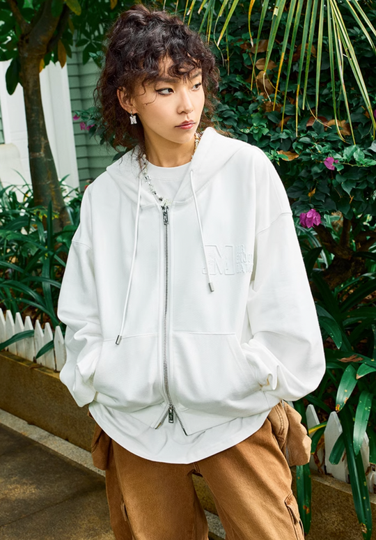 MEDM Double Zipper Hoodie