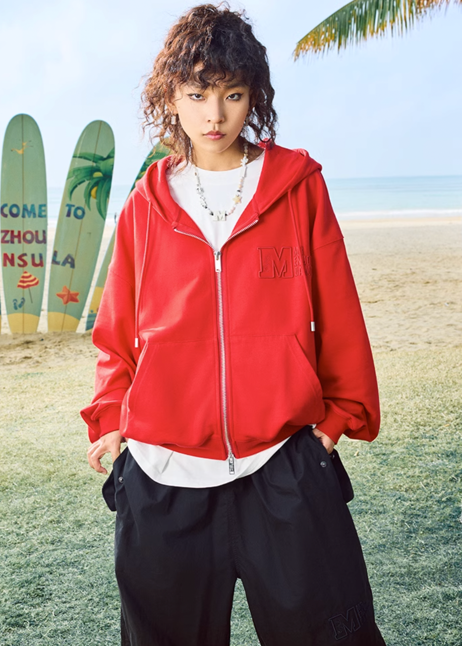 MEDM Double Zipper Hoodie