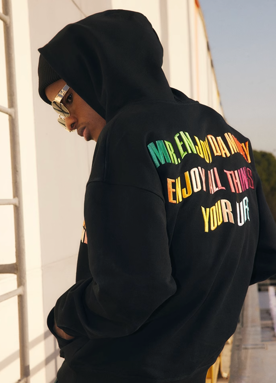 Rainbow letter best sale hoodie