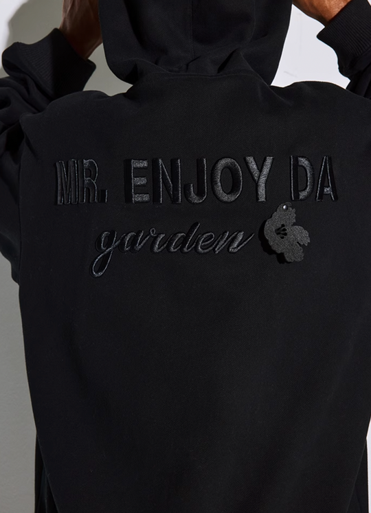 MEDM Felt Fabric Embroidered Hoodie