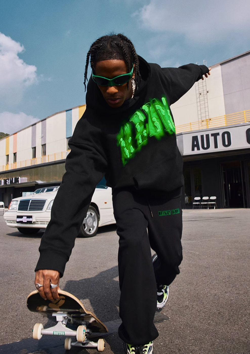 MEDM Towel Embroidery Printing Hoodie