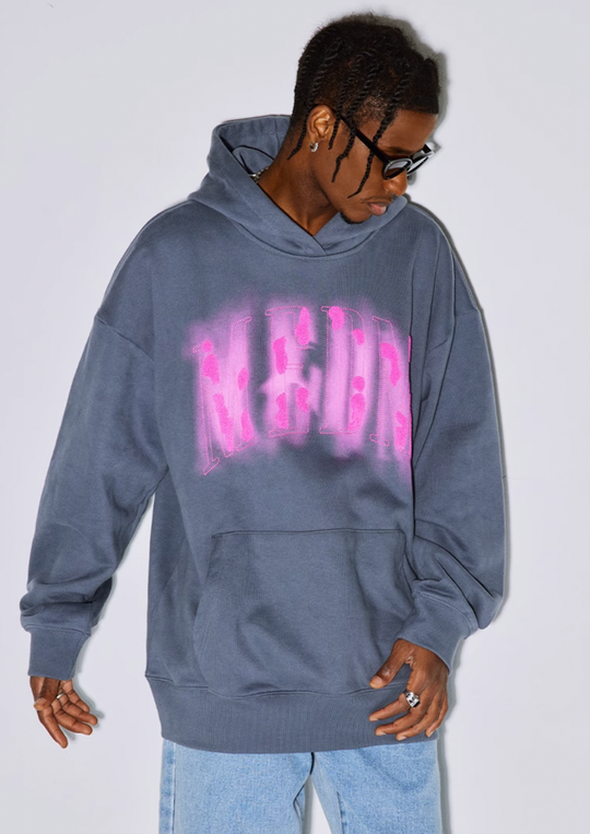 MEDM Towel Embroidery Printing Hoodie