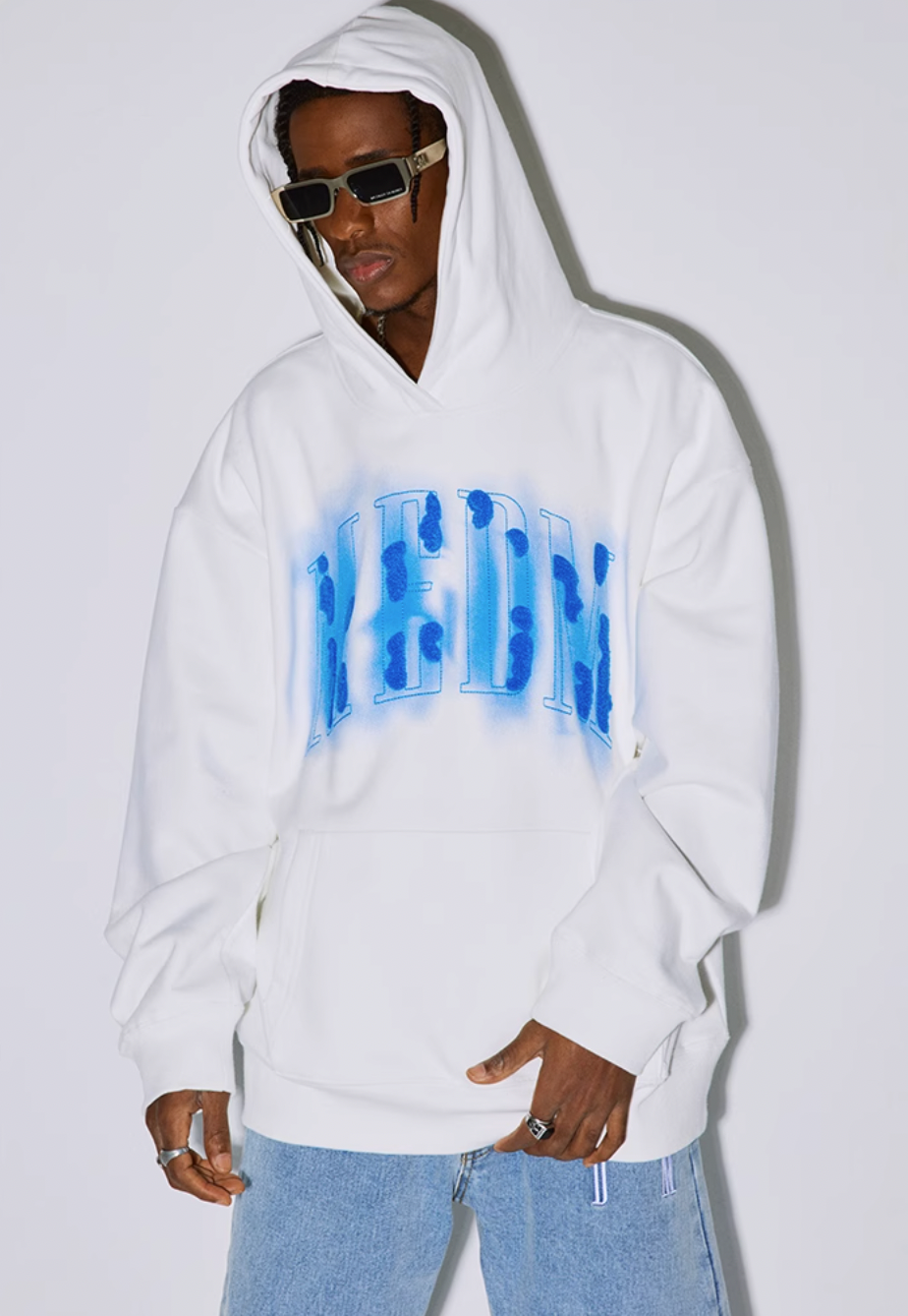 MEDM Towel Embroidery Printing Hoodie