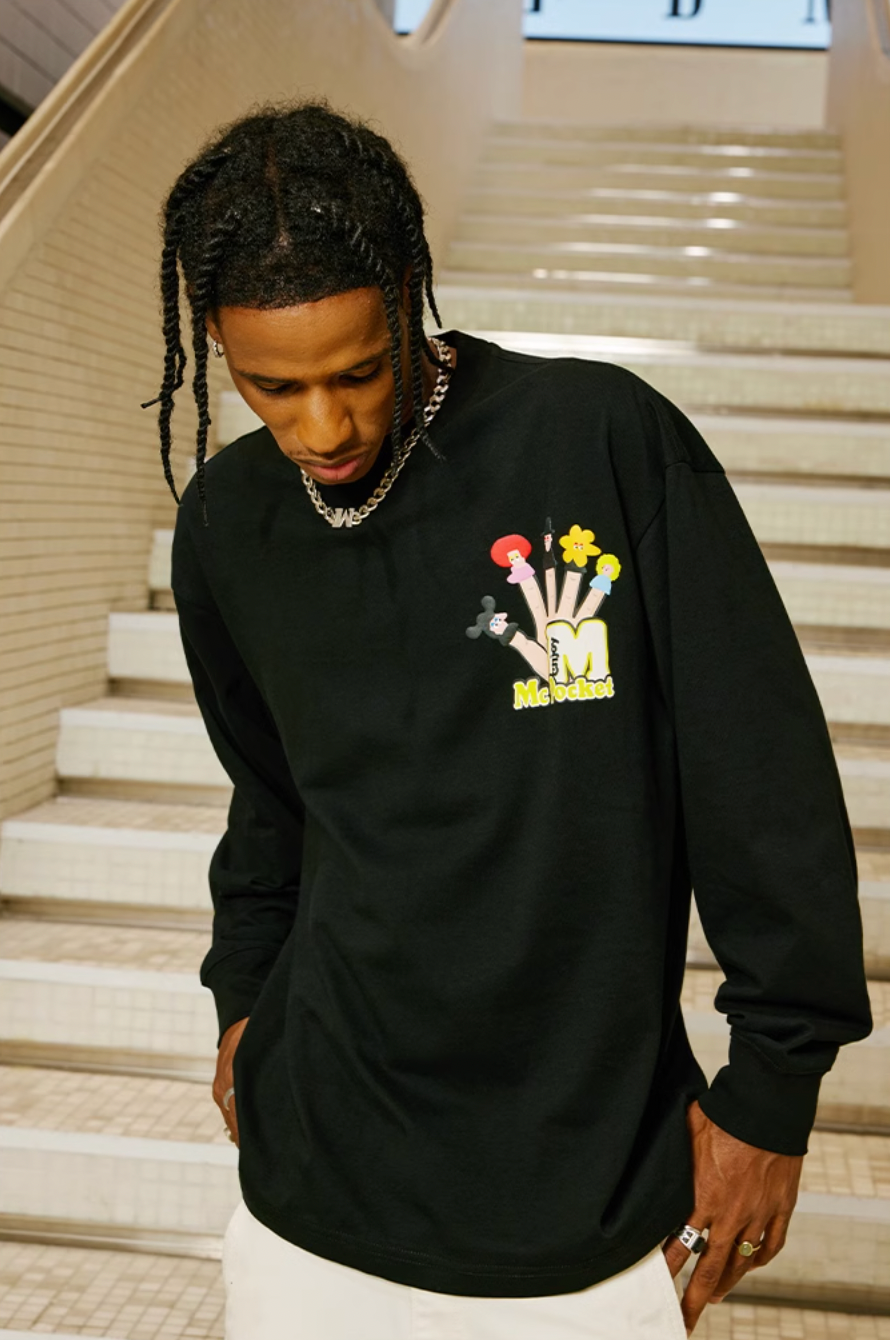 MEDM MCP Finger Sleeve Long Sleeved Tee