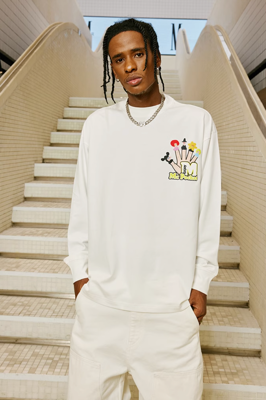 MEDM MCP Finger Sleeve Long Sleeved Tee