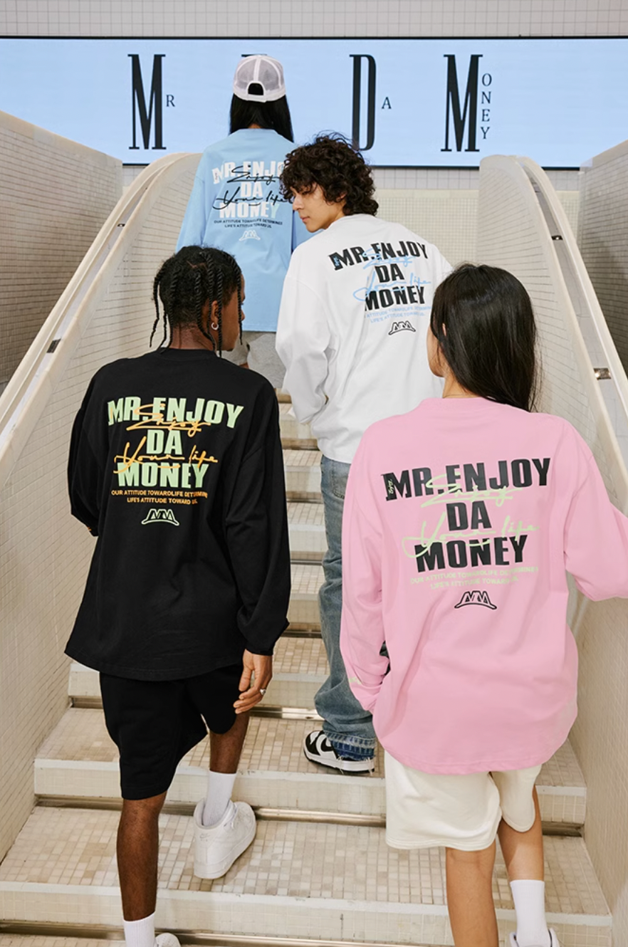 MEDM Basic Printing Long Sleeved Tee