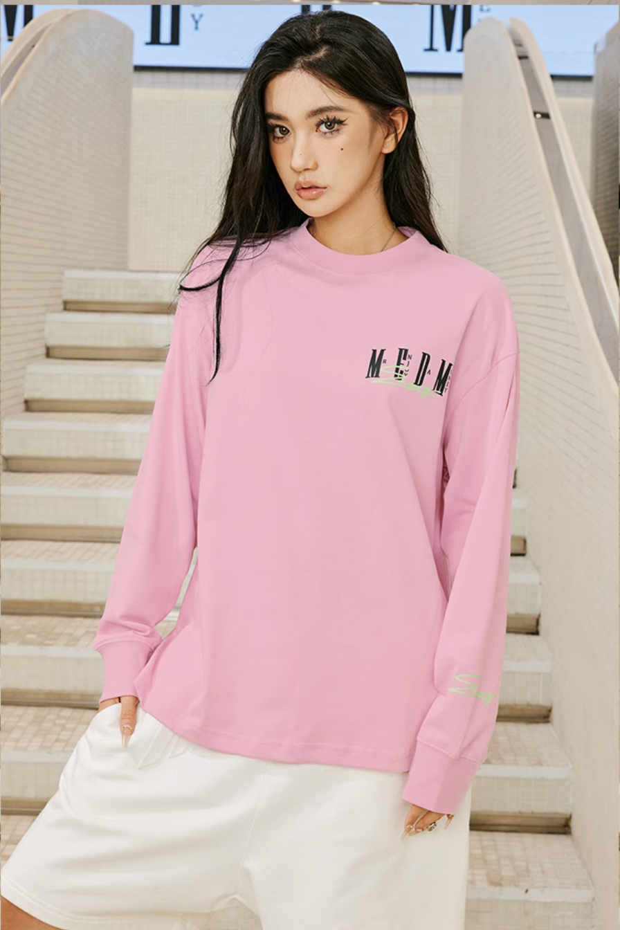 MEDM Basic Printing Long Sleeved Tee