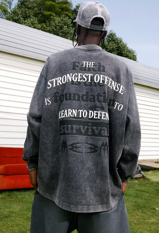 MEDM Saber Tooth Tiger Long Sleeved Tee