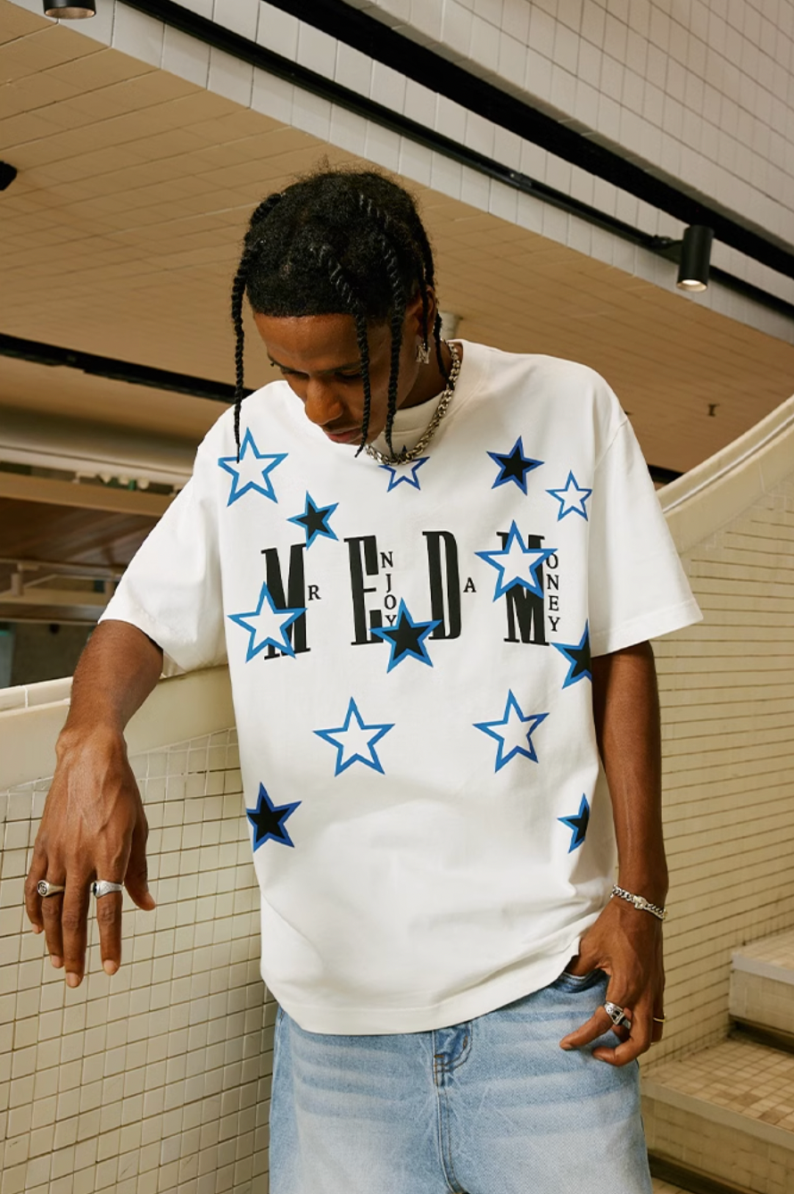 MEDM Logo Star Printing Tee