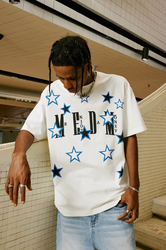 MEDM Logo Star Printing Tee