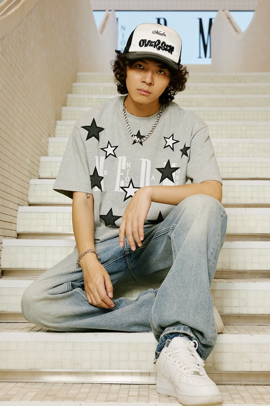 MEDM Logo Star Printing Tee