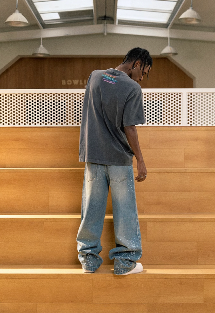 MEDM Diamond Letters Tee