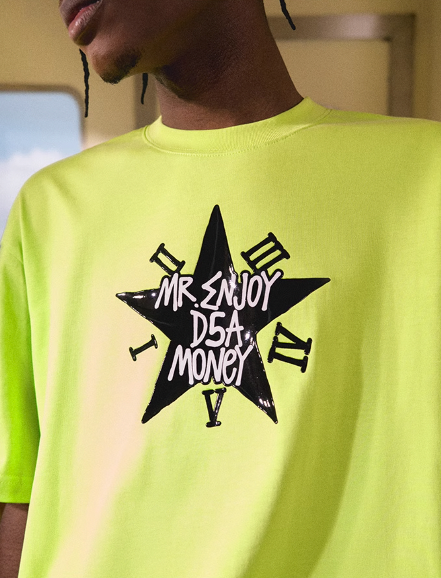 MEDM Star Jelly Gel Print Tee