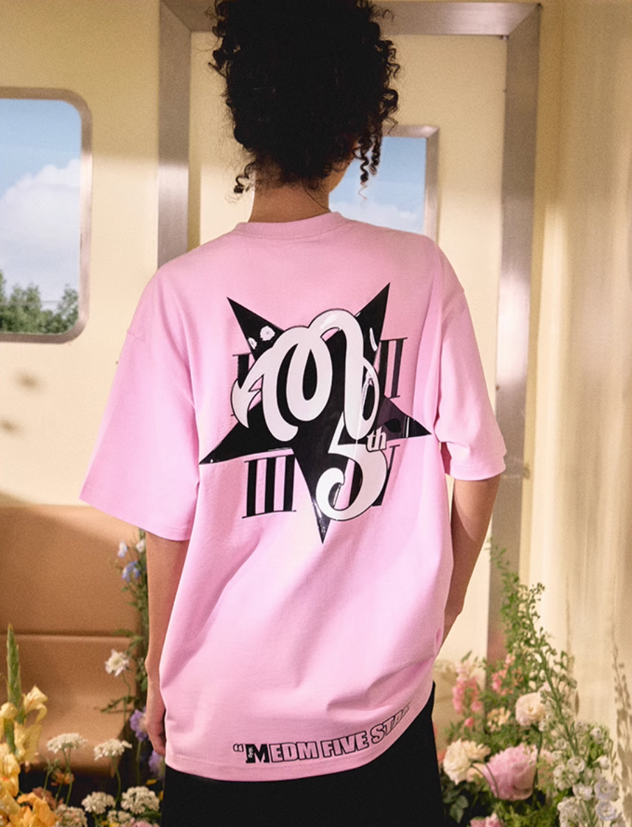 MEDM Star Jelly Gel Print Tee