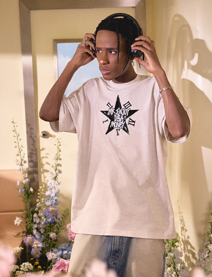 MEDM Star Jelly Gel Print Tee