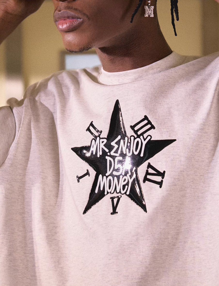 MEDM Star Jelly Gel Print Tee