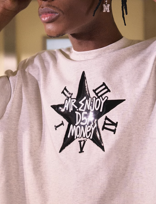 MEDM Star Jelly Gel Print Tee