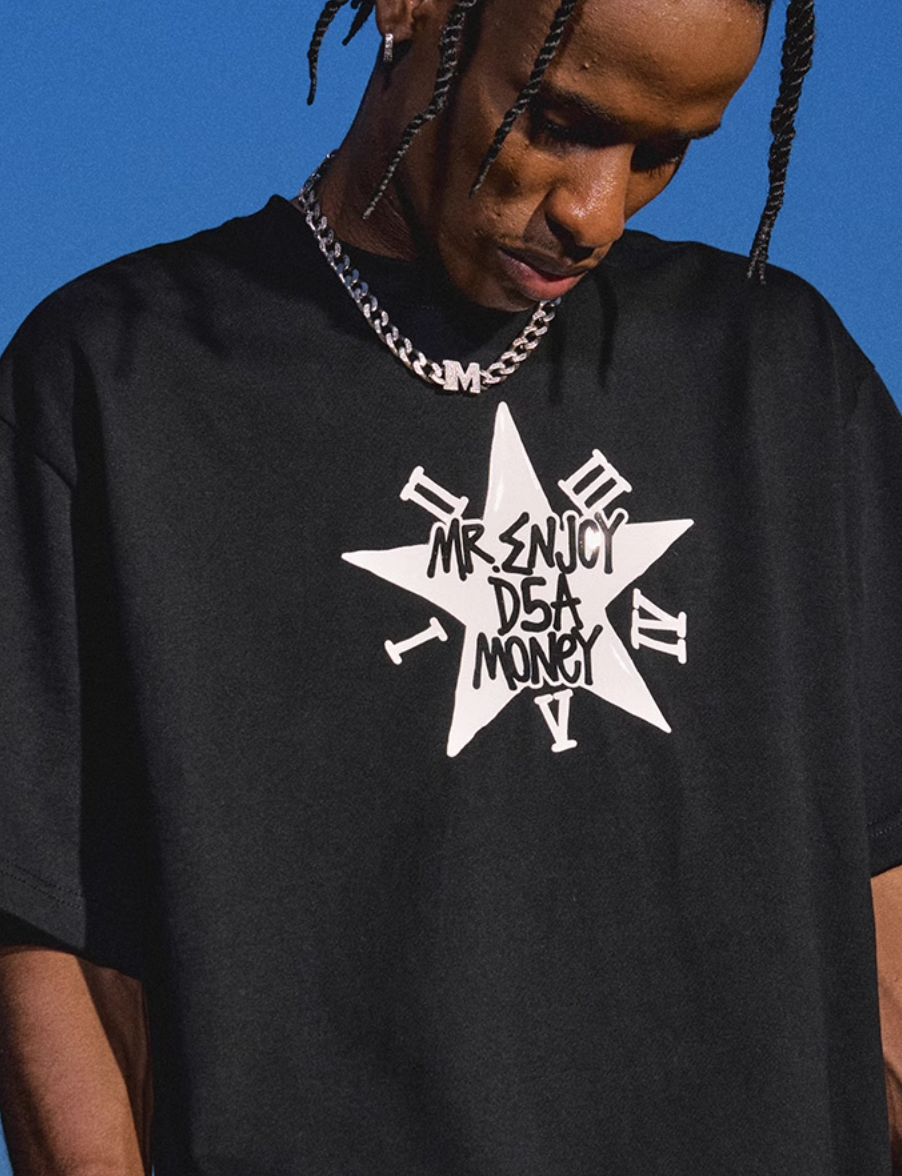 MEDM Star Jelly Gel Print Tee