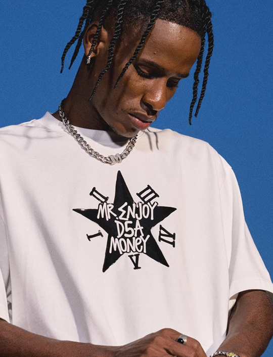 MEDM Star Jelly Gel Print Tee