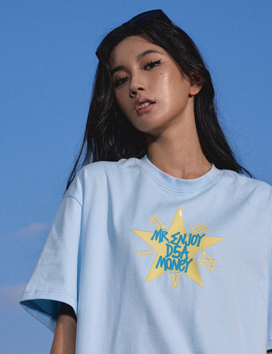 MEDM Star Jelly Gel Print Tee