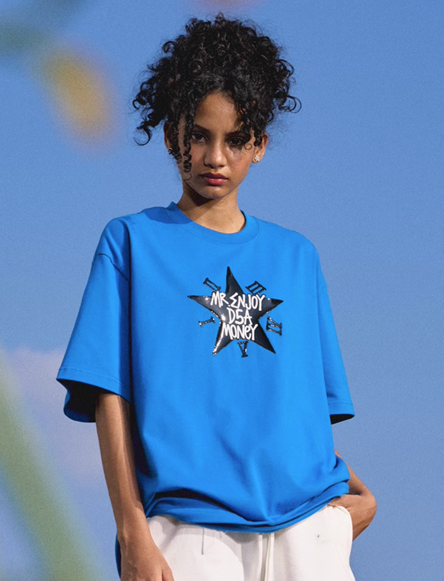 MEDM Star Jelly Gel Print Tee