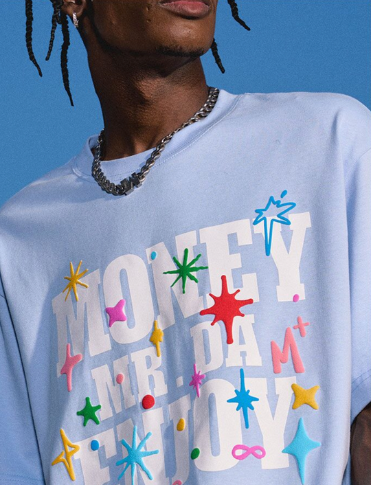 MEDM Foam Star Tee