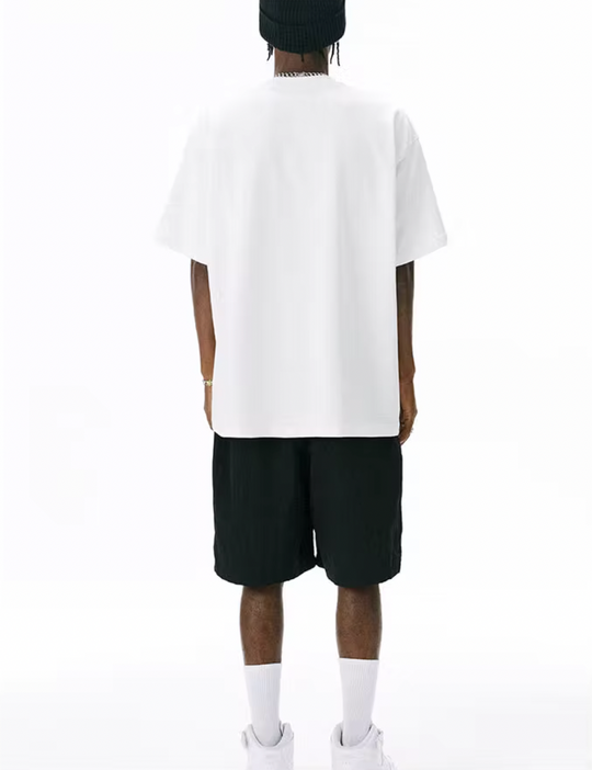 MEDM Semi Convex Embroidery Tee