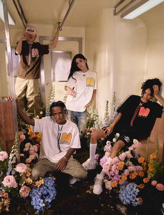 MEDM M Button Drawstring Tee