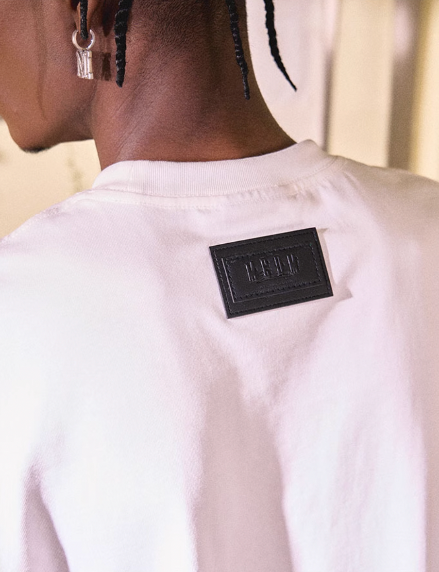 MEDM M Button Drawstring Tee