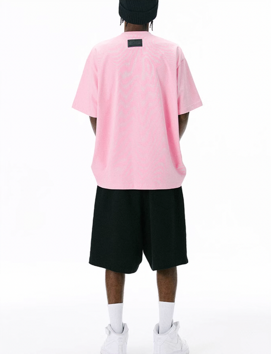 MEDM M Button Drawstring Tee