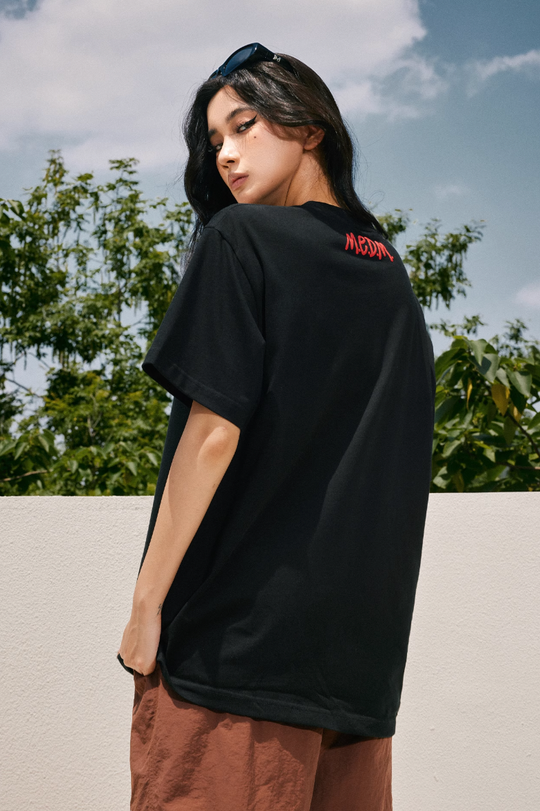 MEDM Full Print Handwriting Foam Tee