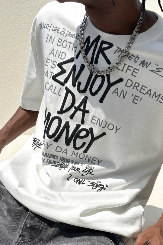 MEDM Full Print Handwriting Foam Tee