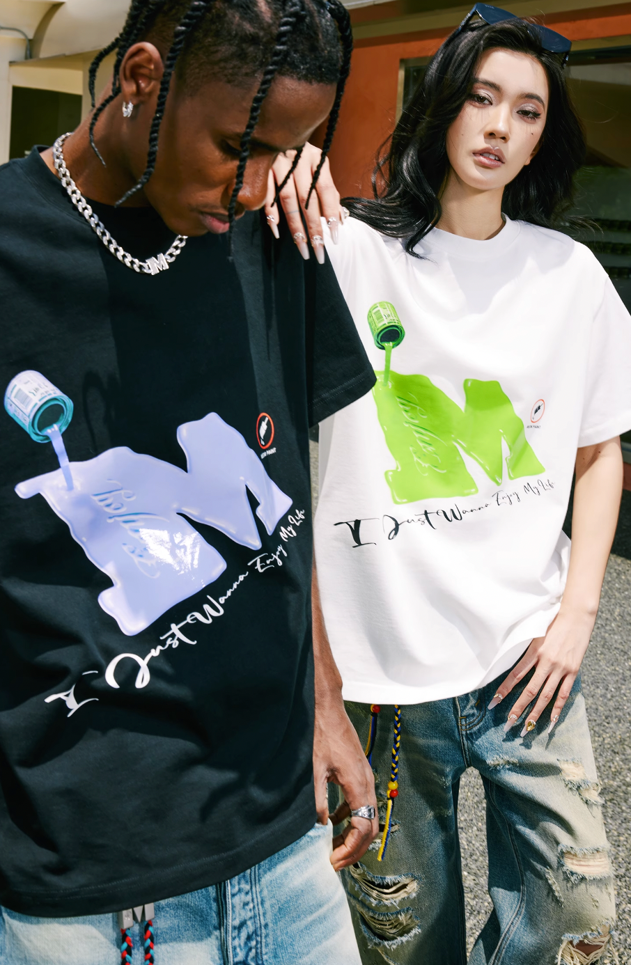 MEDM Creative Jelly Print Tee