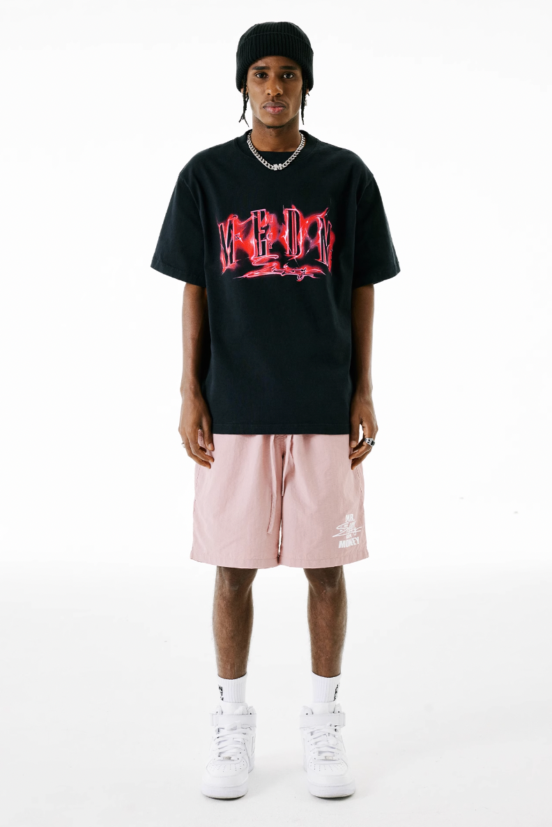 MEDM Oil Letters Logo Printed Tee