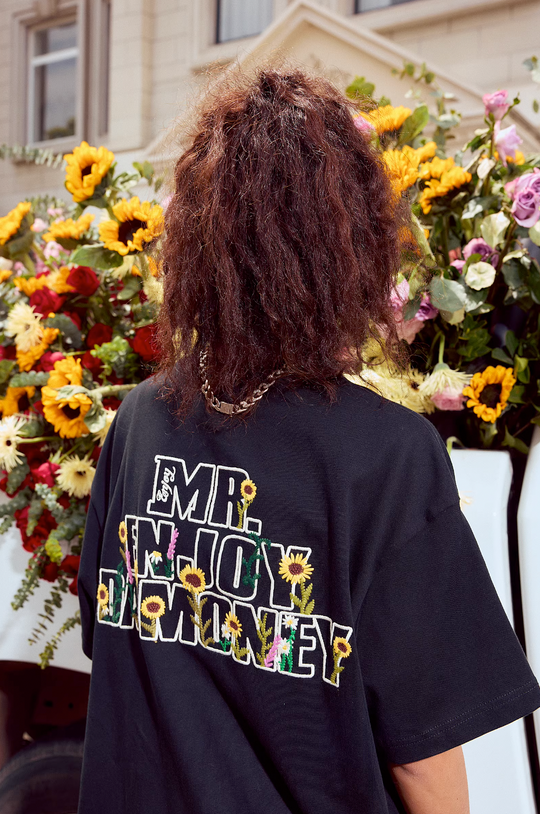 MEDM Floral Logo Tee