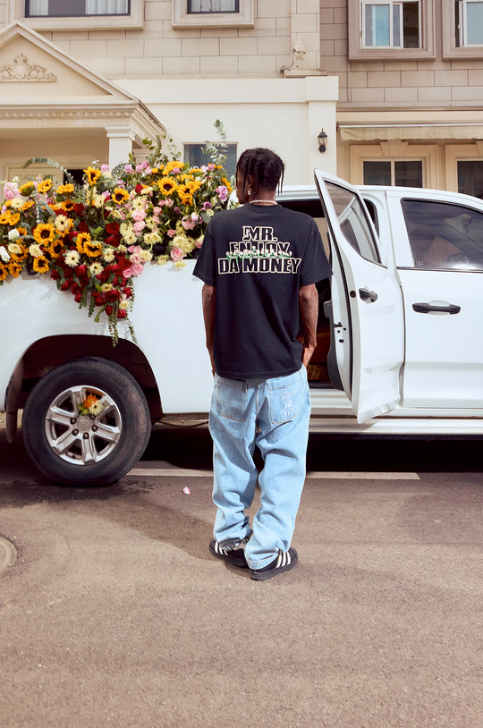 MEDM Floral Logo Tee