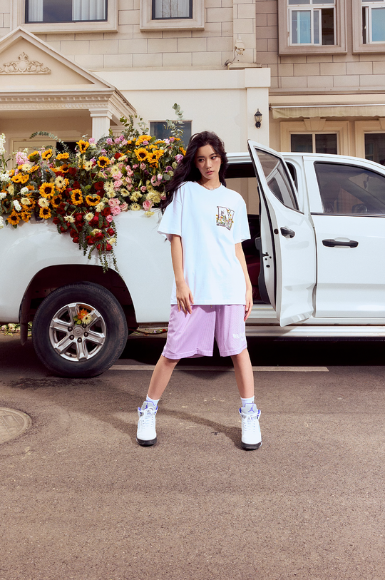 MEDM Floral Logo Tee