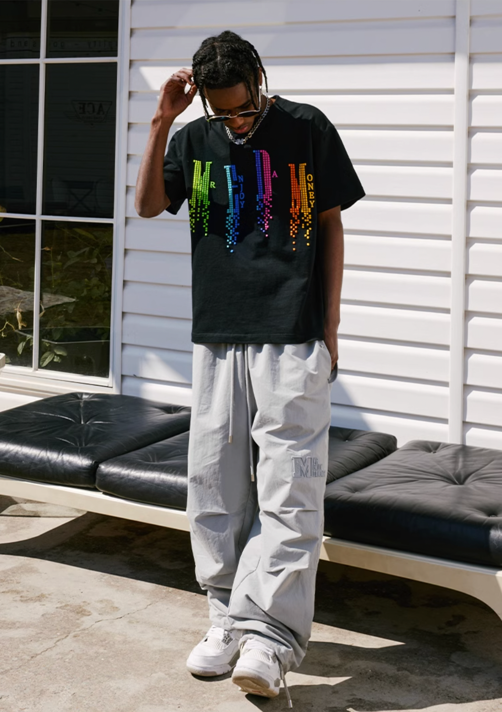 MEDM Gemstone Embroidery Tee