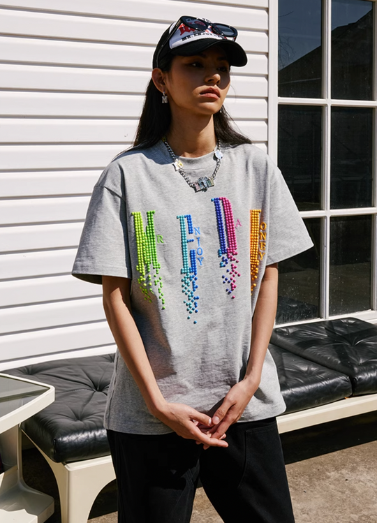 MEDM Gemstone Embroidery Tee
