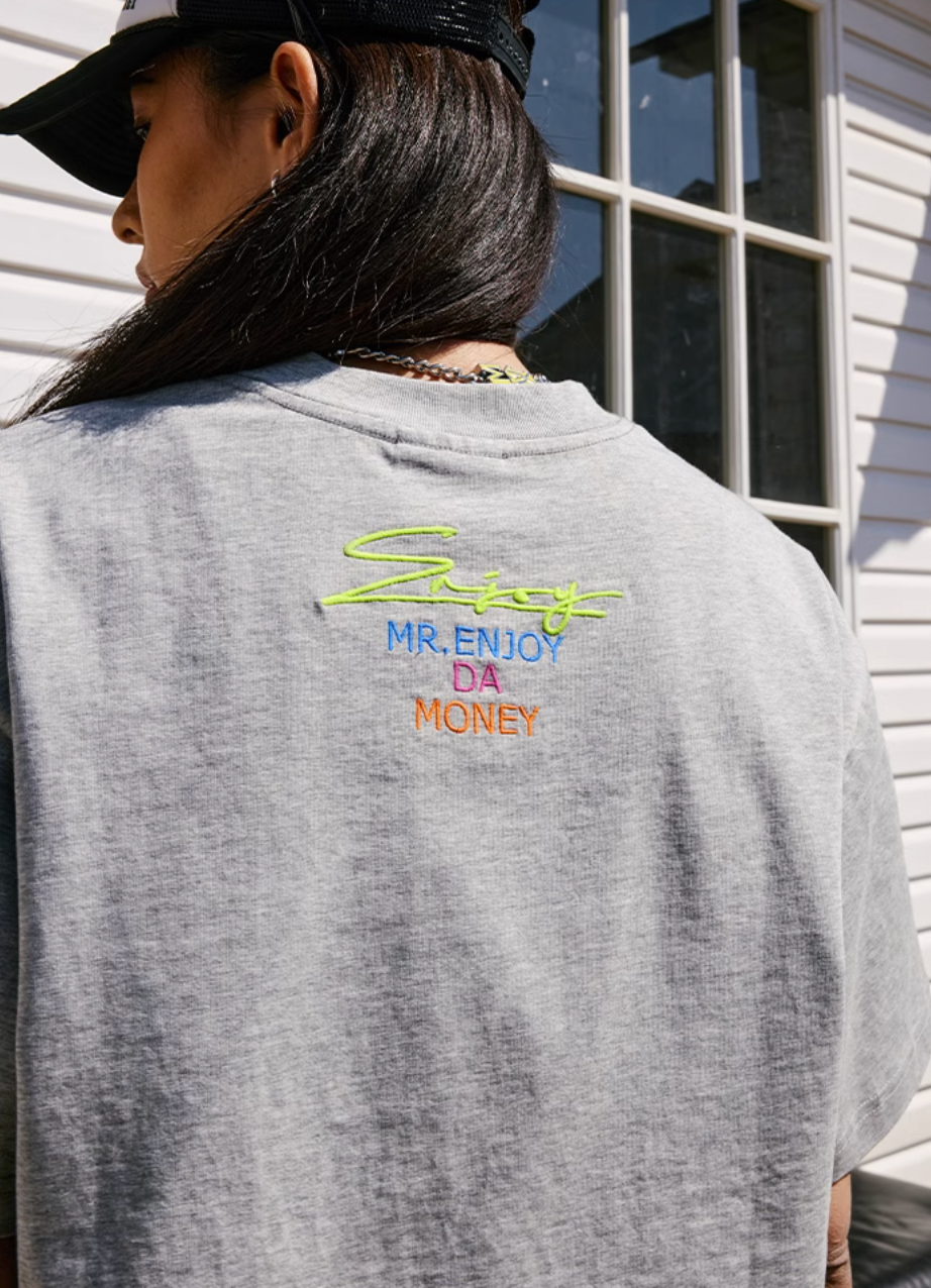 MEDM Gemstone Embroidery Tee