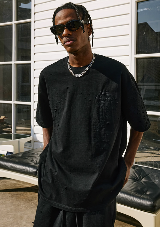 MEDM Broken Holes Tee