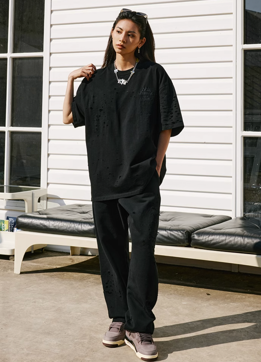 MEDM Broken Holes Tee