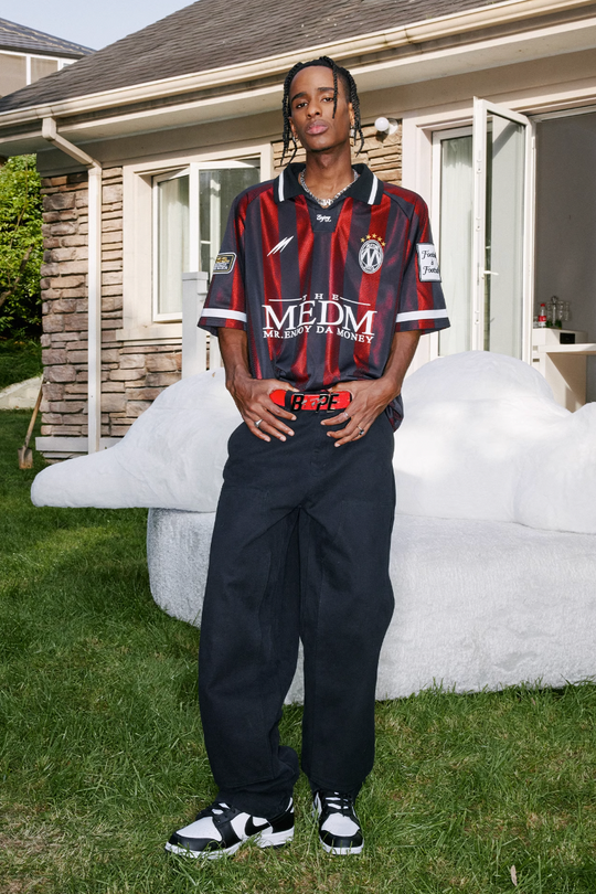 MEDM Vintage Soccer Jersey Polo